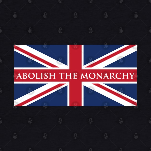 Abolish The Monarchy Union Jack Flag by anonopinion